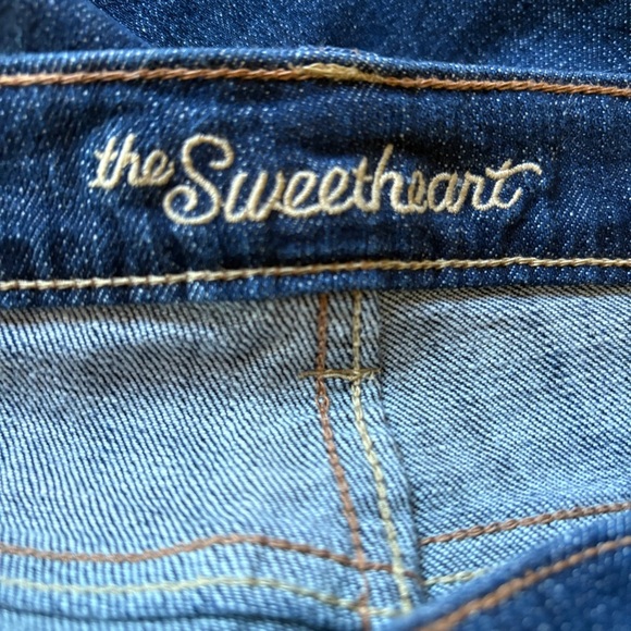 Old Navy The Sweetheart Bootcut Jeans Women’s 16 Short Dark Wash - Picture 3 of 4